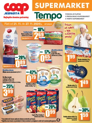 Leták - COOP Jednota Žilina - SUPERMARKETY