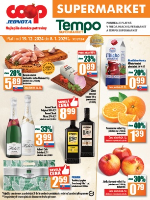 Leták - COOP Jednota Žilina - SUPERMARKETY